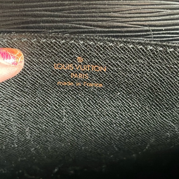 🚨LOUIS VUITTON🚨Black Epi Leather Serviette briefcase/business bag (minor wear) - Picture 15 of 17